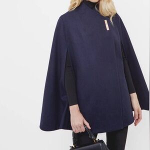 Ted Baker New Elegant Navy Cape